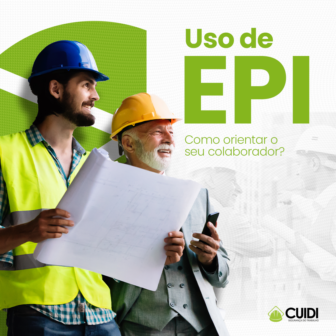 Uso de EPI em contexto de segurança do trabalho